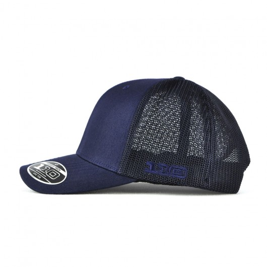 Trucker Mesh Cotton Twill Snapbacks Side